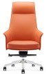 Кресло для руководителя Riva Design Chair Rosso А1918 оранжевая кожа - 1