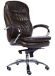 Кресло для руководителя Everprof Valencia M кожа EC-330 Leather Brown - 1