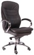 Кресло для руководителя Everprof Valencia M кожа EC-330 Leather Black