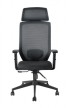 Кресло для персонала Riva Chair RCH А755+Чёрная сетка - 1